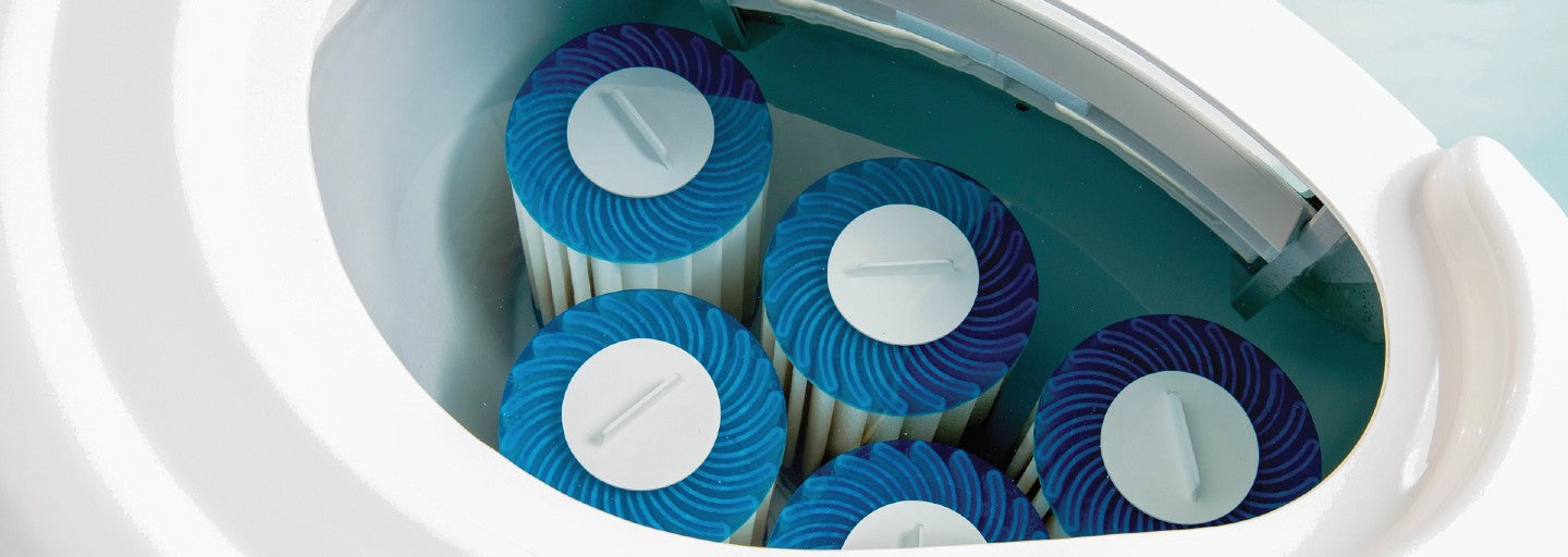 Tri-X Filters in Hot Tub