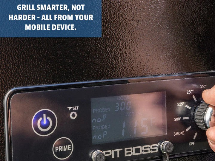 Pit Boss Navigator PB850GW Pellet Grill w/ Cover Wifi