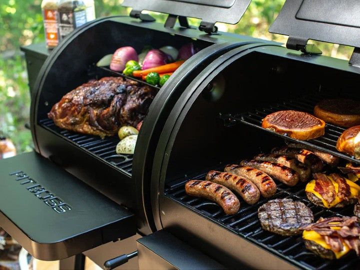 Pit Boss Sportsman PB1230SP Gas/Pellet Grill Combo