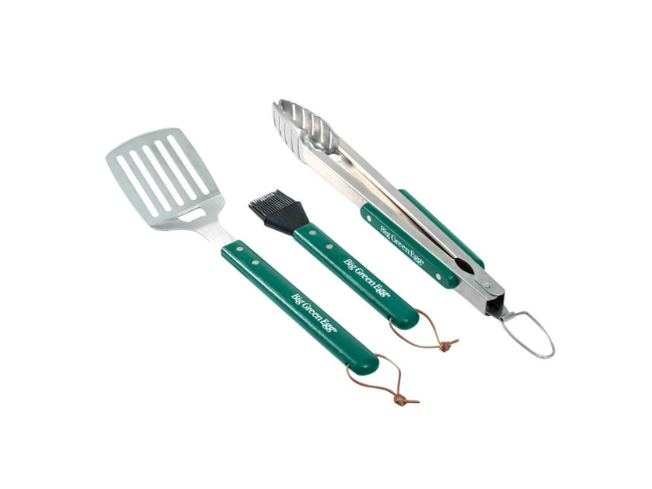 Big Green Egg BBQ Tool Set w/ Wood Handles - Leisure Time Inc.
