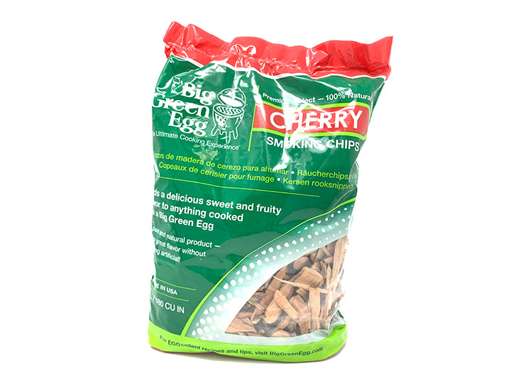 Big Green Egg Cherry Wood Chips - Leisure Time Inc.
