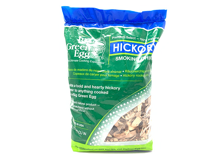 Big Green Egg Hickory Wood Chips - Leisure Time Inc.