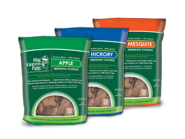 Big Green Egg Mesquite Smoking Chunks - Leisure Time Inc.