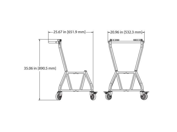 Big Green Egg Nest Handler (Large) - Leisure Time Inc.