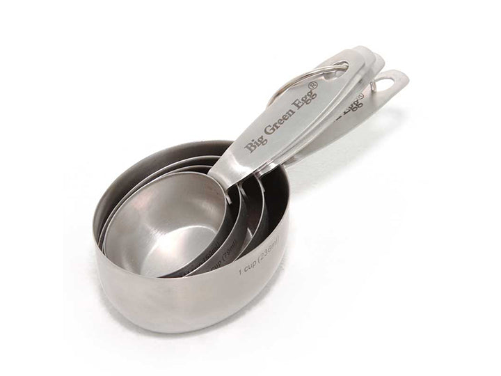 Big Green Egg Stainless Steel Measuring Cups - Leisure Time Inc.