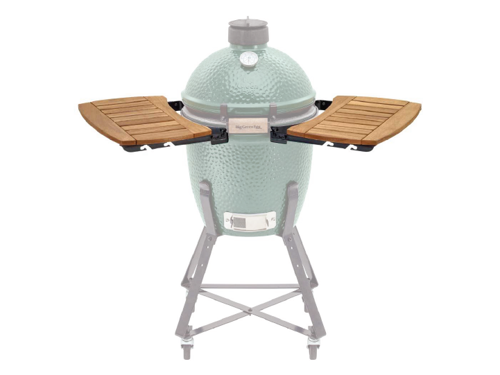 Big Green Egg Acacia Wood Egg Mates, 17" - Leisure Time Inc.