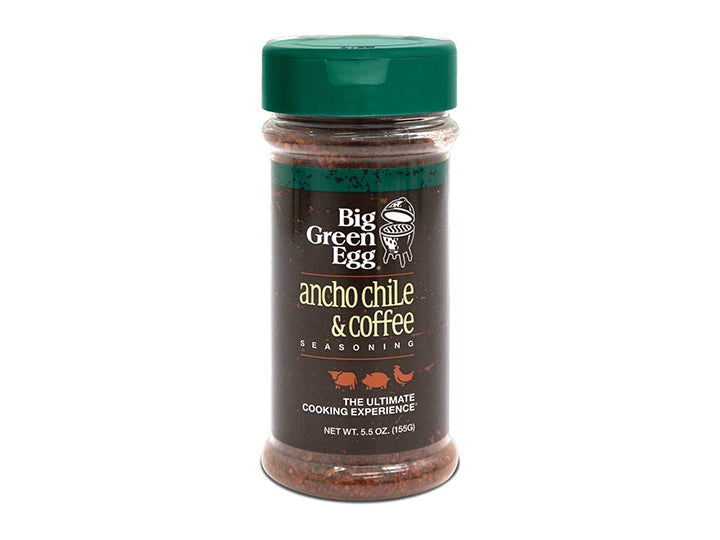 Big Green Egg Ancho Chile & Coffee Seasoning - Leisure Time Inc.