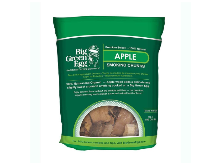 Big Green Egg Apple Smoking Chunks - Leisure Time Inc.