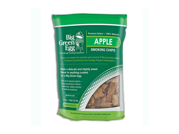 Big Green Egg Apple Wood Chips - Leisure Time Inc.