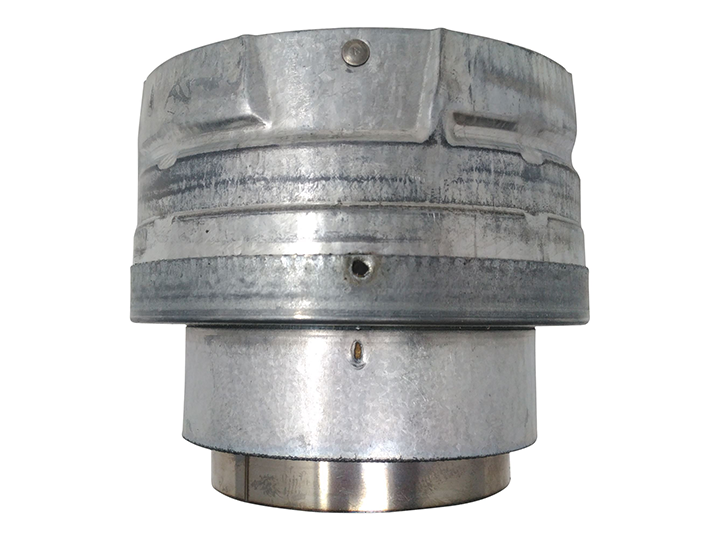 DuraVent 3PVP-X4AD PelletVent Appliance Adapter/Increaser - 3" - Leisure Time Inc.