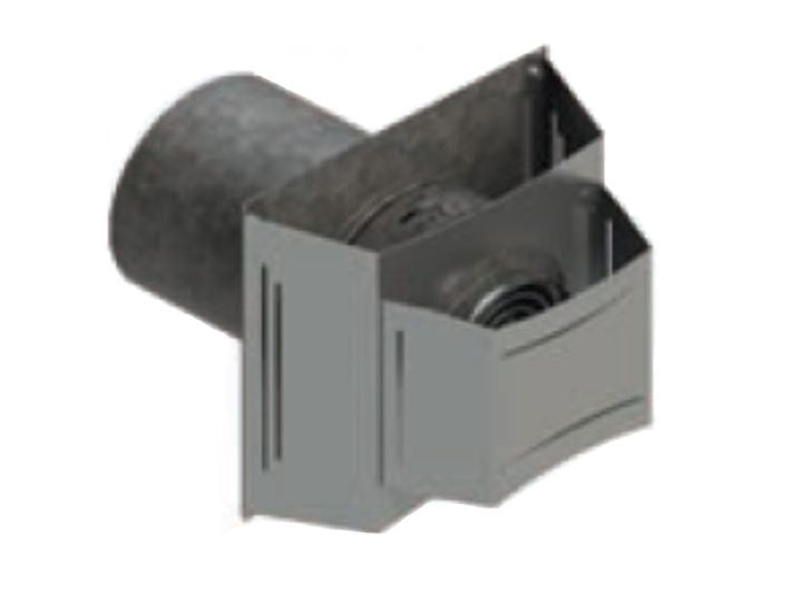 DuraVent 46DVA-H2 Square Horizontal H2 Termination Cap - Leisure Time Inc.