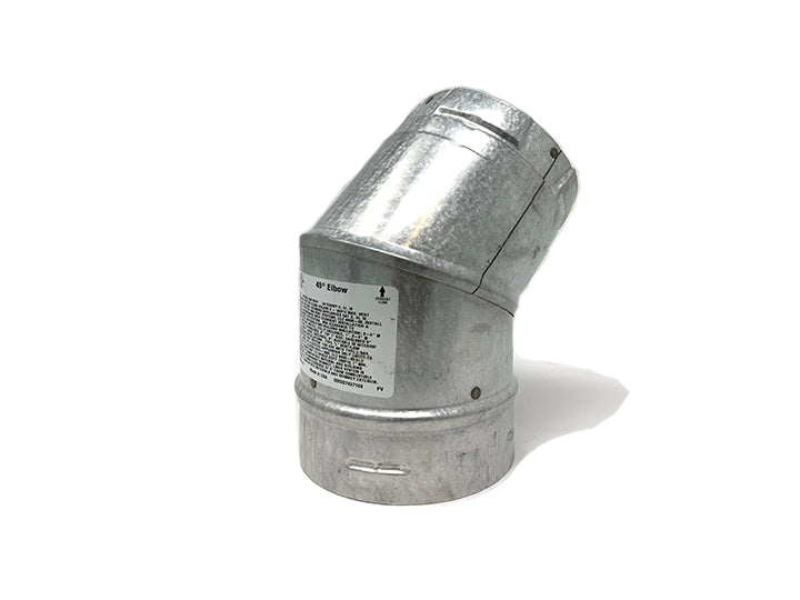 DuraVent 4PVP-E45 PelletVent Pro Elbow - 4" - Leisure Time Inc.