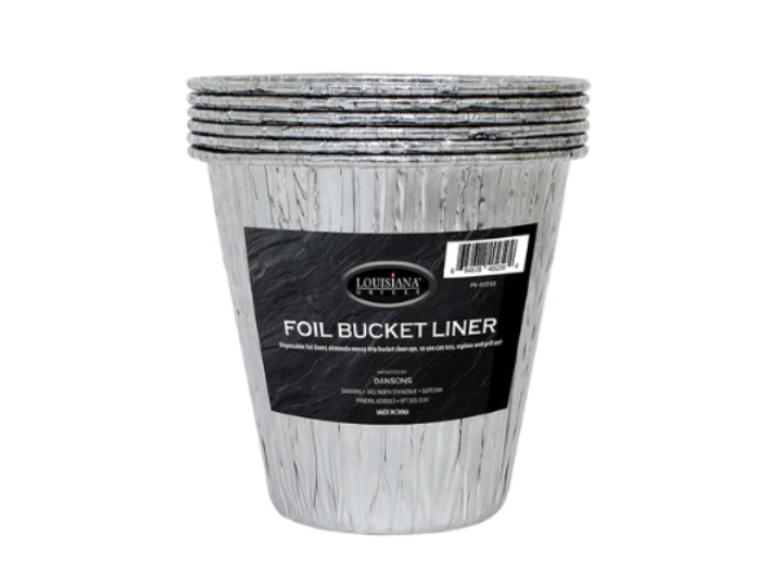 Louisiana Grills Disposable Foil Bucket Liners