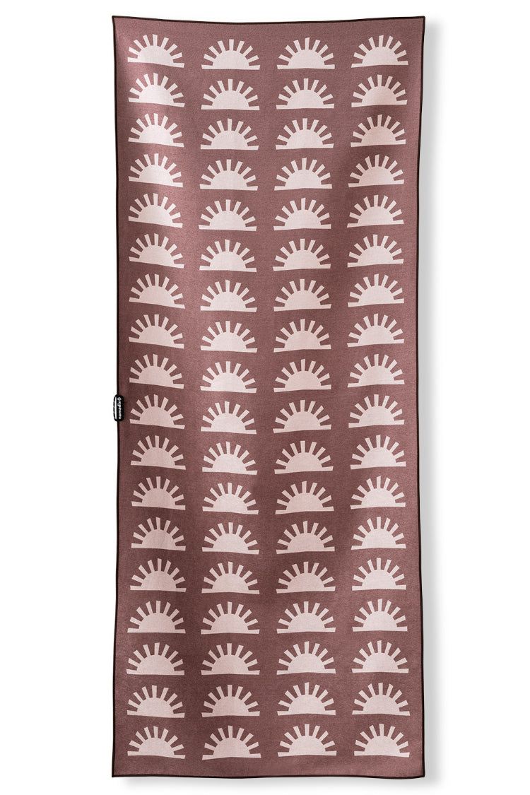 Nomadix Original Towel: Sunshine Burgundy