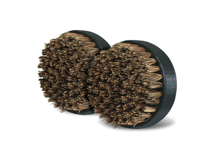 Big Green Egg SpeediClean™ Palmyra Bristle Dual Brush Grid and Pizza Stone Scrubber - Leisure Time Inc.