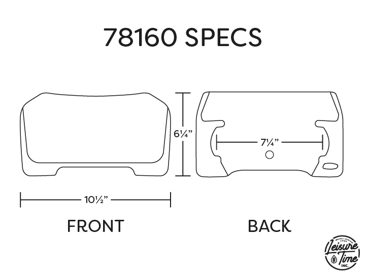 Hot Spring Limelight 78160 Spa Pillow (Grey) - Leisure Time Inc.