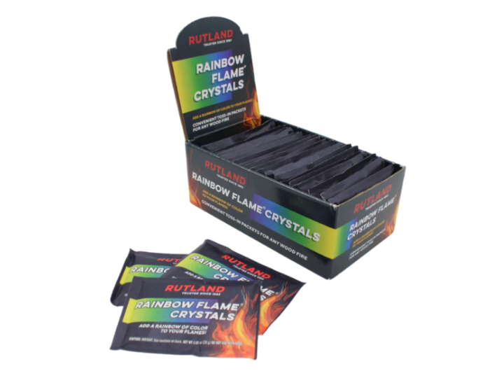 Rutland Rainbow Flame Crystals - Leisure Time Inc.
