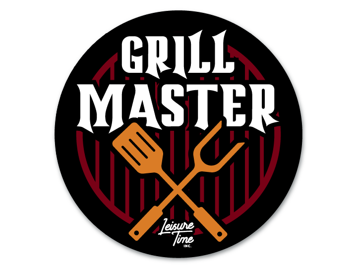 Grill Master Sticker - Leisure Time Inc.