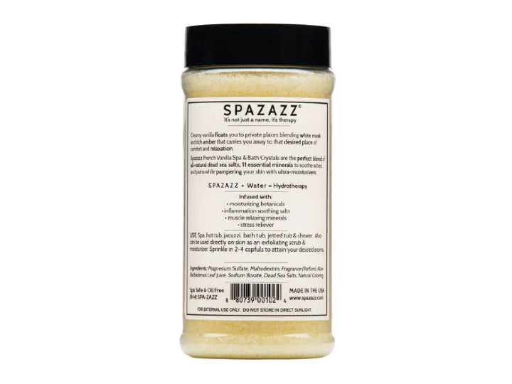 Spazazz French Vanilla - Calm - Leisure Time Inc.