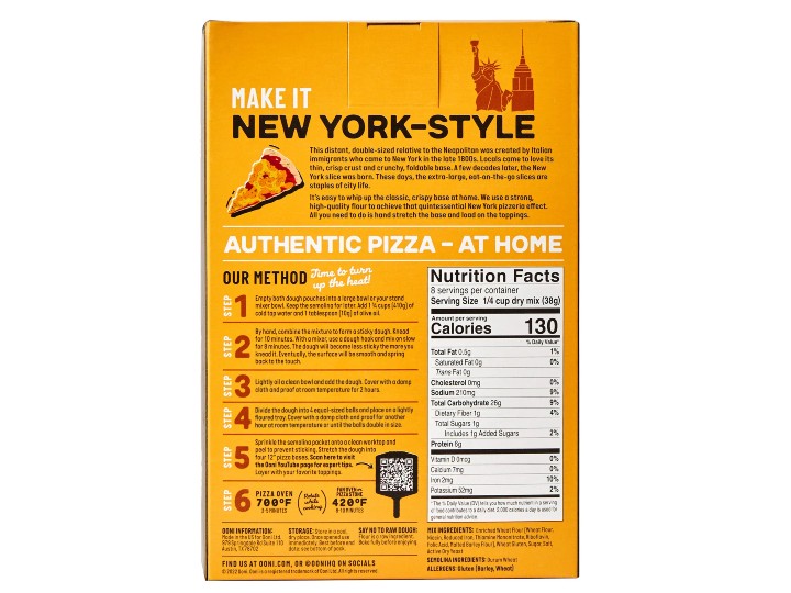Ooni New York Pizza Dough Mix