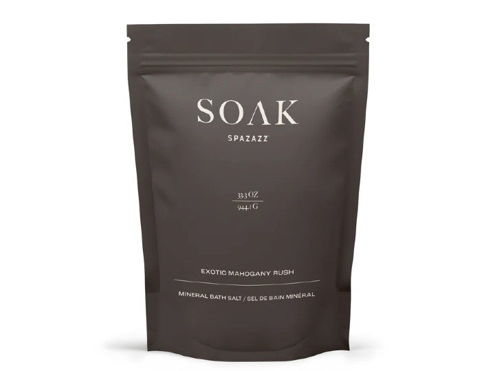Spazazz Soak (Exotic Mahogany Rush)