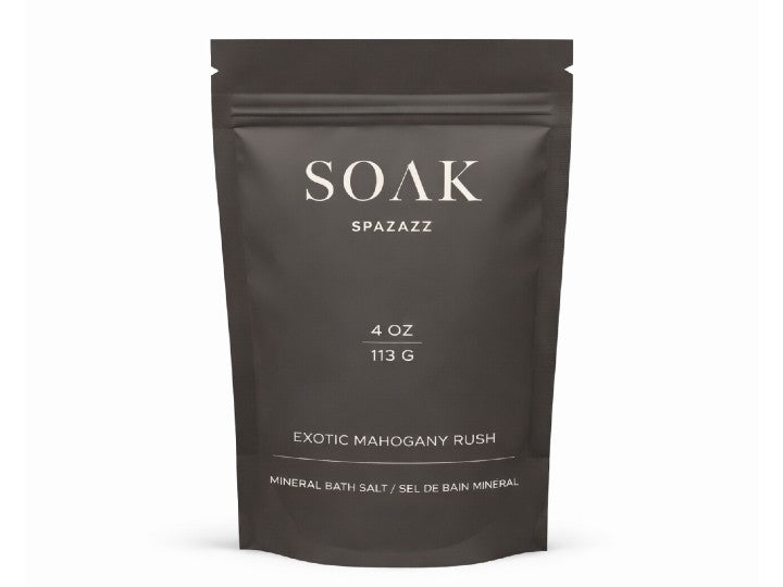 Spazazz Soak (Exotic Mahogany Rush)