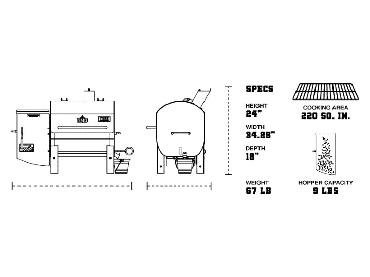 GMG Trek Prime 2.0 - Leisure Time Inc.