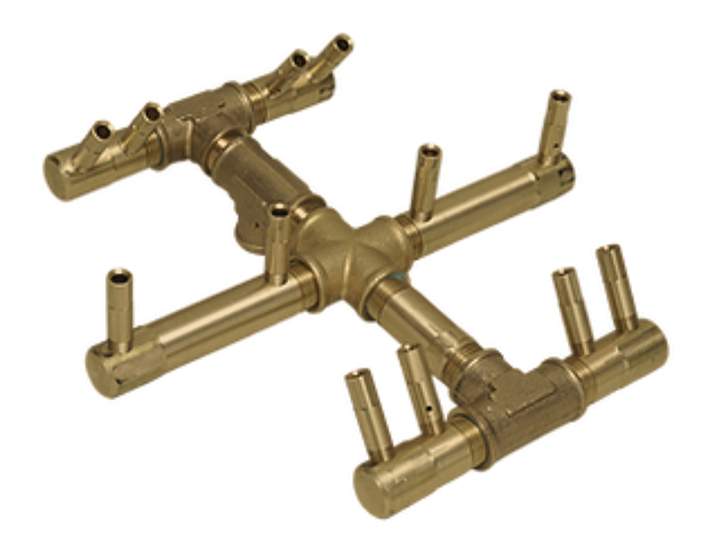 Crossfire Circular Tree-Style CFBCTL120 Burner - Leisure Time Inc.