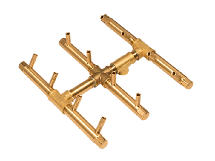 Crossfire Square Tree-Style CFBST120 Burner - Leisure Time Inc.