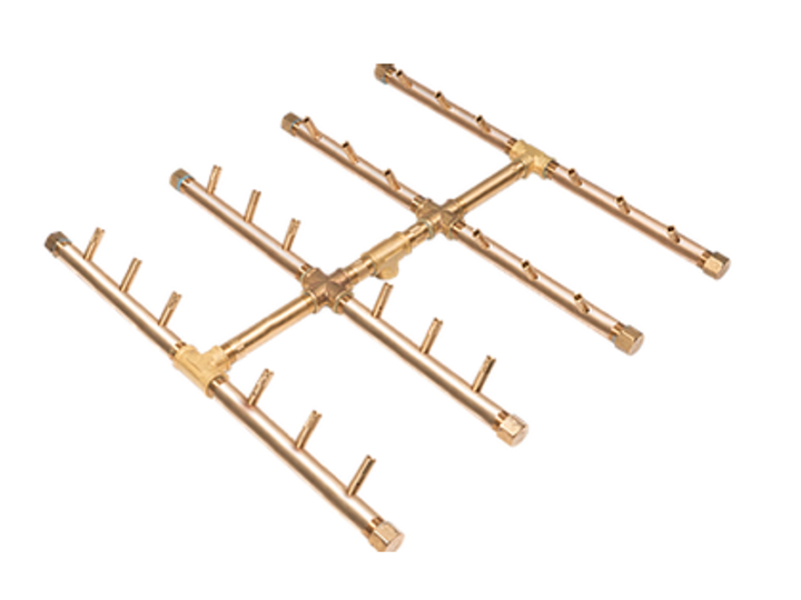 Crossfire Square Tree-Style CFBST240 Burner - Leisure Time Inc.