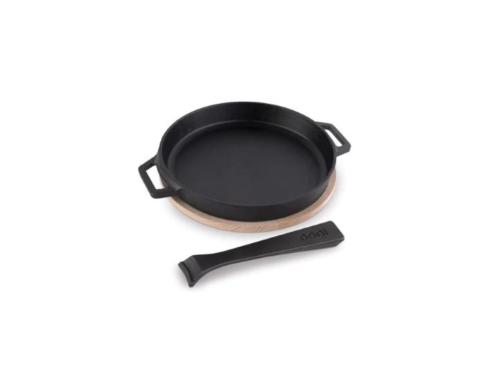 Ooni Cast Iron Skillet Pan - Leisure Time Inc.
