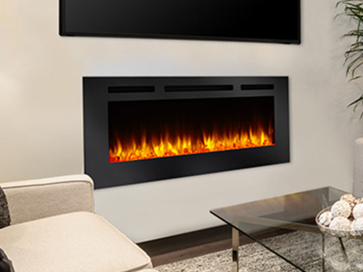 SimpliFire Allusion 48 Electric Fireplace - Leisure Time Inc.