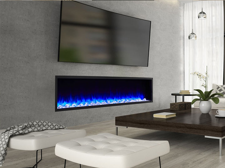 SimpliFire Scion 78 Electric Fireplace - Leisure Time Inc.