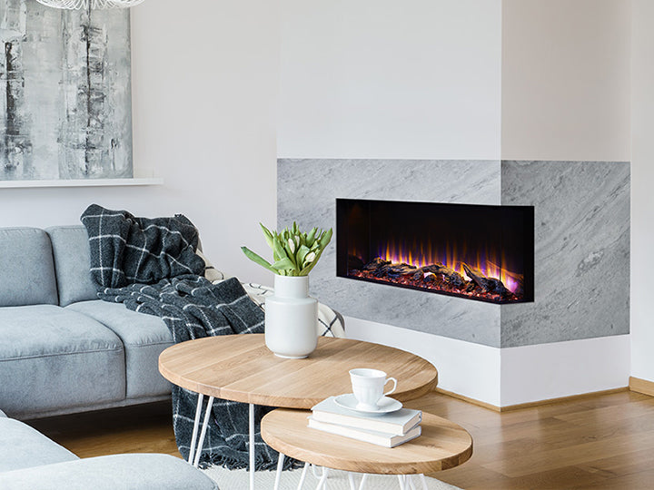 SimpliFire Scion Trinity 55 Electric Fireplace - Leisure Time Inc.