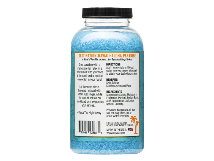 Spazazz Aloha Paradise - Hawaii - Leisure Time Inc.