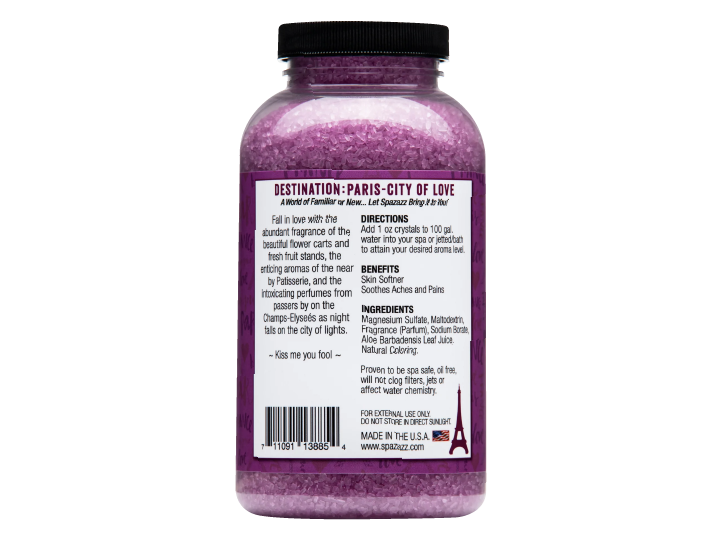 Spazazz City Of Love - Paris - Leisure Time Inc.