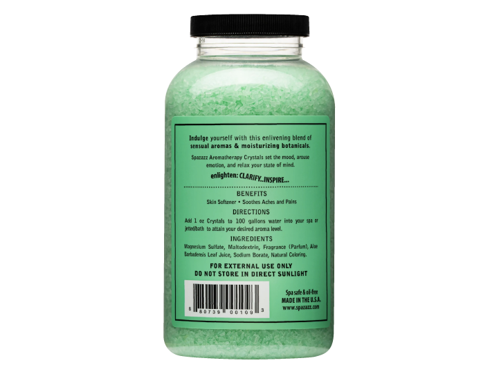 Spazazz Green Tea Peony - Enlighten - Leisure Time Inc.