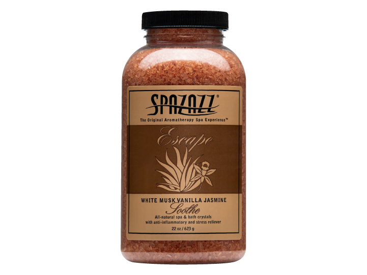 Spazazz White Musk Vanilla Jasmine - Soothe - Leisure Time Inc.