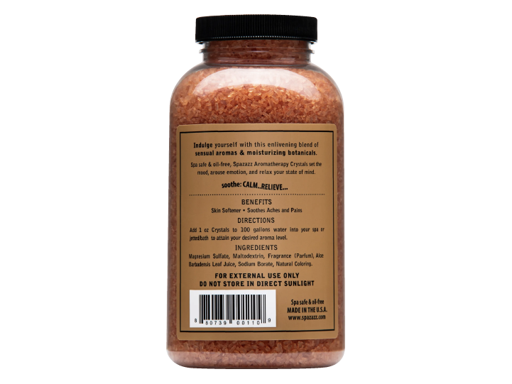 Spazazz White Musk Vanilla Jasmine - Soothe - Leisure Time Inc.