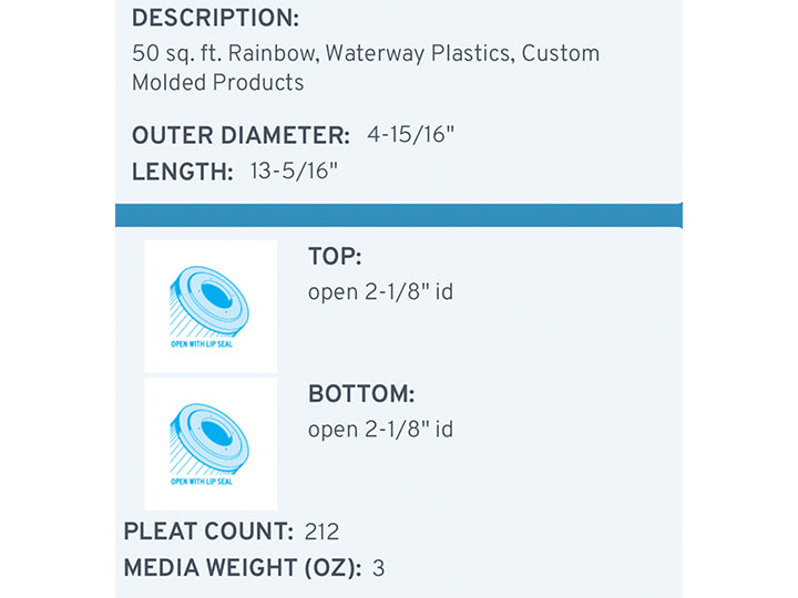 Unicel C-4950 Filter Cartridge - Leisure Time Inc.