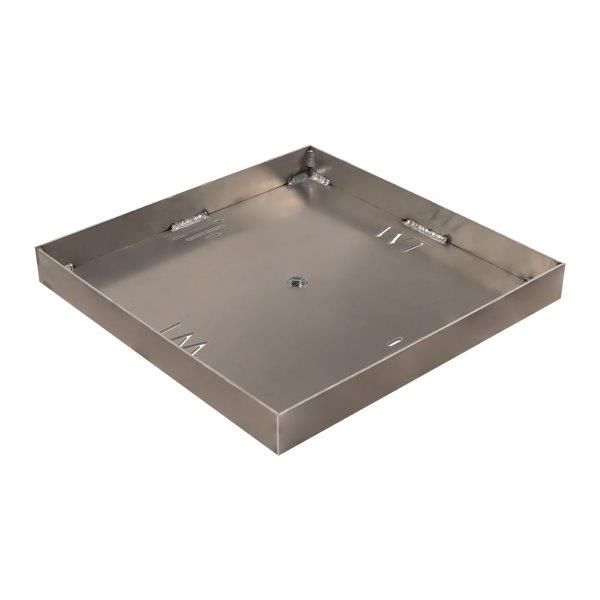 Crossfire Standard 1/8" Aluminum Pan (Square) - Leisure Time Inc.