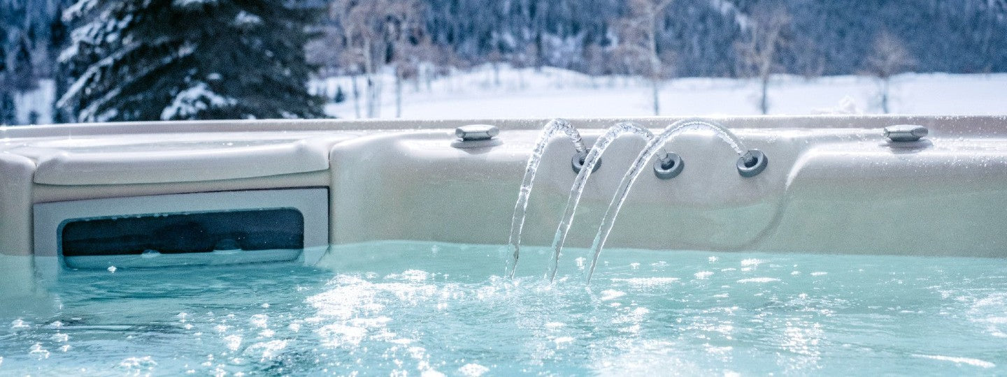 Hot Tub Jets in Snow