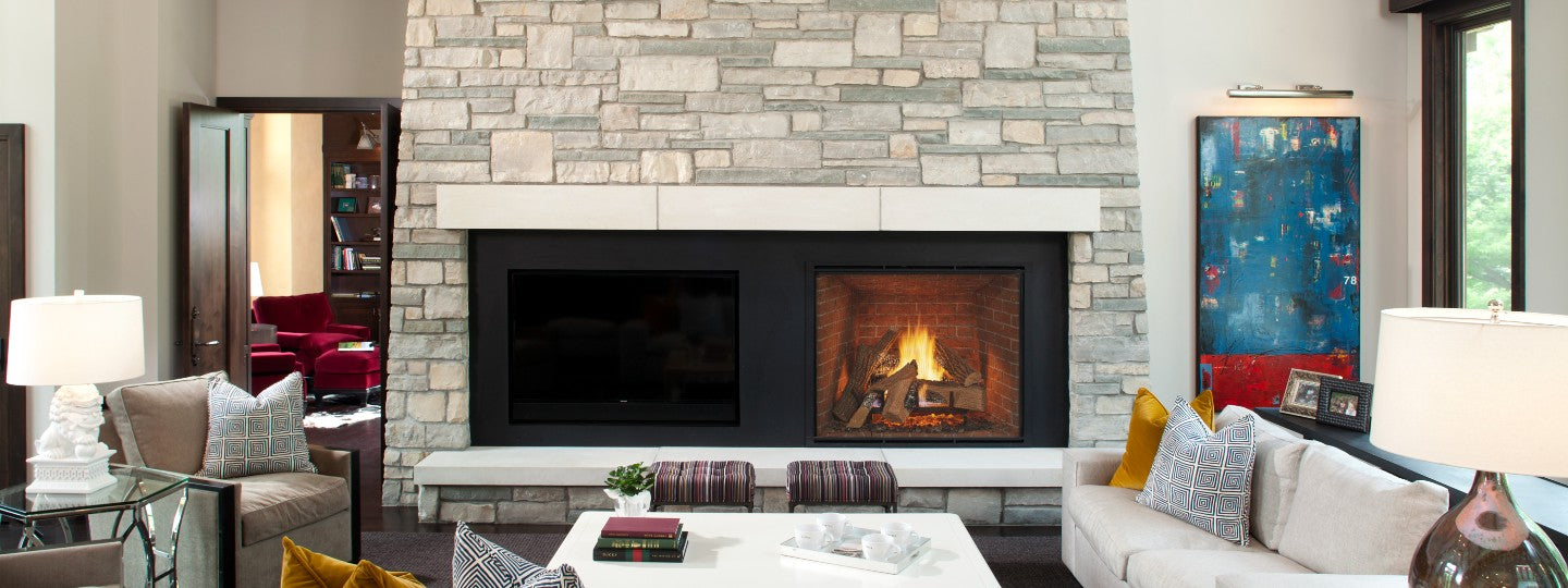 Indoor Aesthetic Gas Fireplace