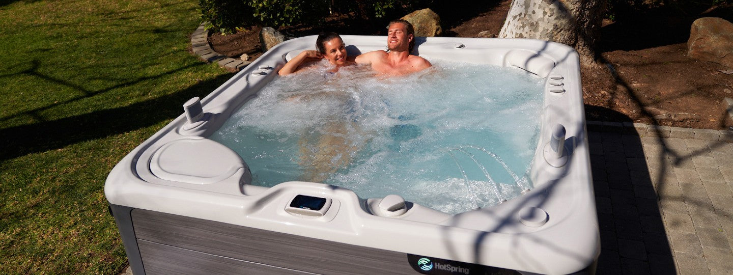 Couple in Hot Tub