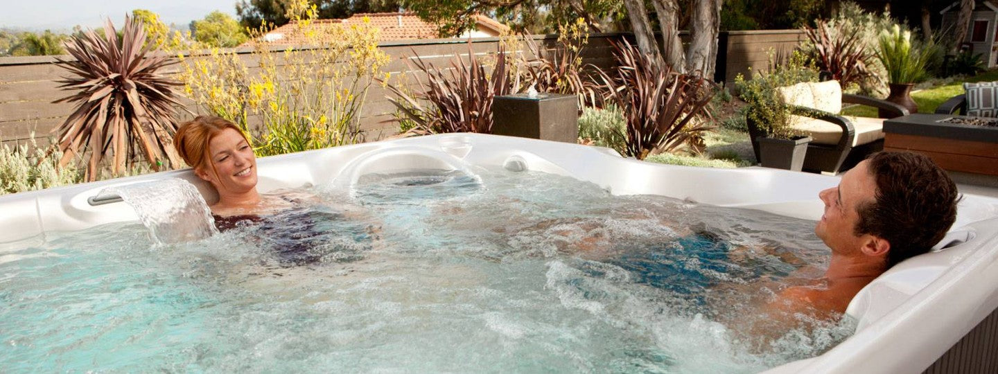 Couple in Hot Tub