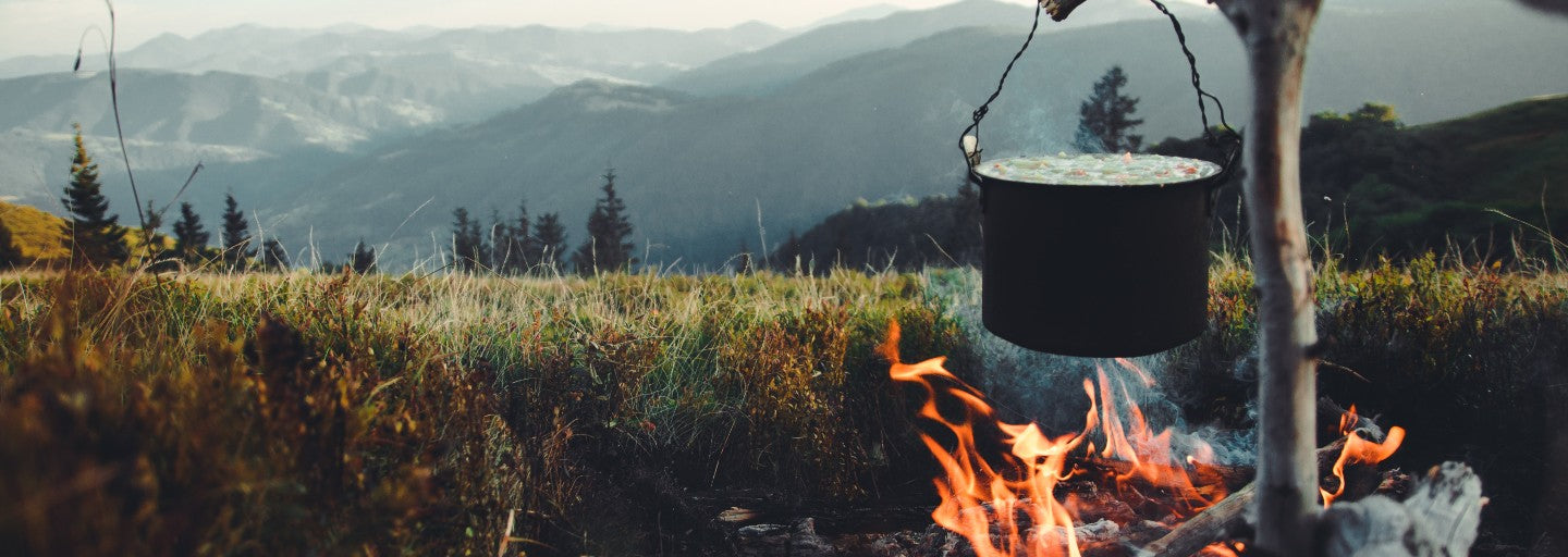 Dutch Oven over Fire