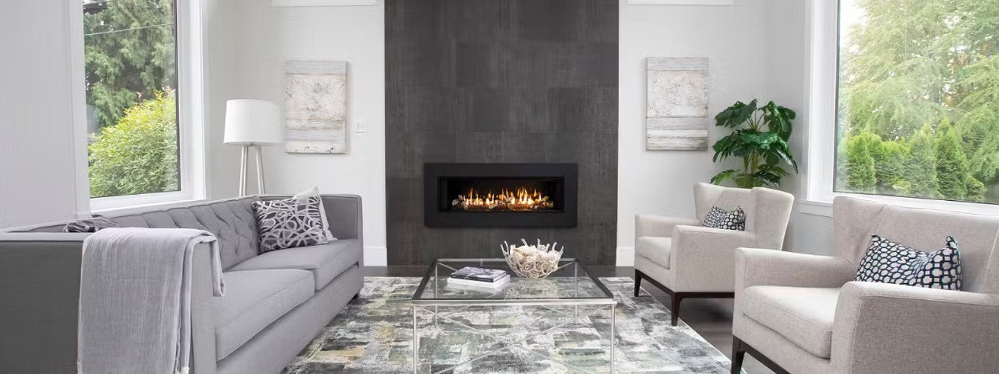 Aesthetic Indoor Fireplace