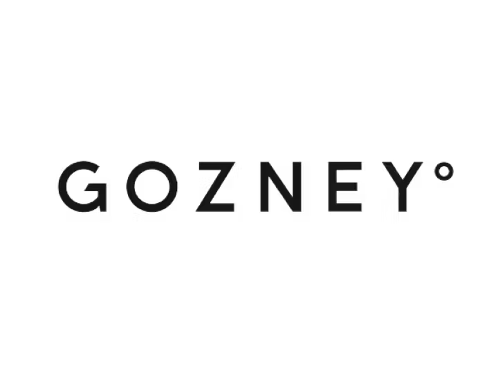 Gozney Black Logo at Leisure Time Inc.