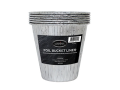 Louisiana Grills Foil Bucket Liners (6 Pack)