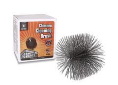 Meeco Round Wire Chimney Cleaning Brush - 1/4-20 Thread
